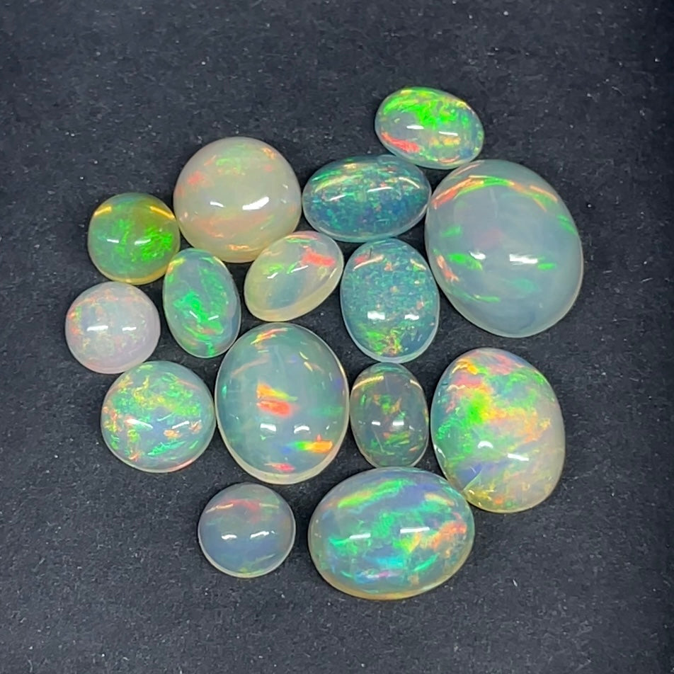 10cttw AAA Ethiopian Opal gem lot