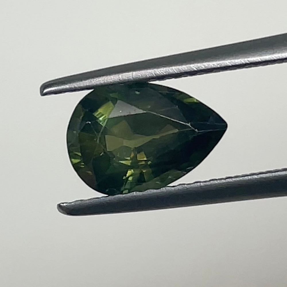 1.57ct Forest Green Sapphire
