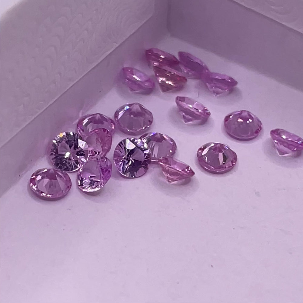 
            
                Load and play video in Gallery viewer, 3mm Pink Sapphire
            
        