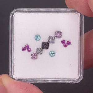 
            
                Load and play video in Gallery viewer, Spinel, Zircon &amp;amp; Garnet Mixed Gem Lot
            
        