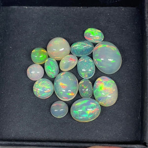 
            
                Load and play video in Gallery viewer, 10cttw AAA Ethiopian Opal gem lot
            
        