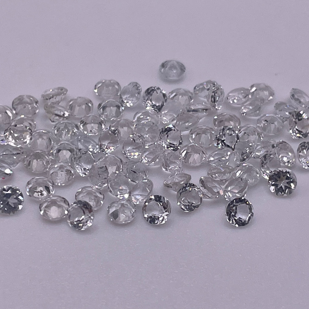 3mm White Topaz