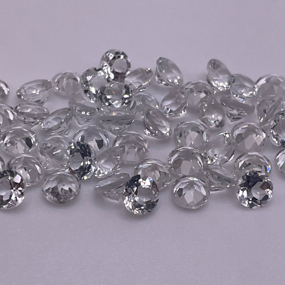 4mm White Topaz