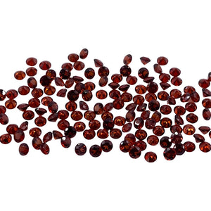 2mm Red Mozambique Garnet